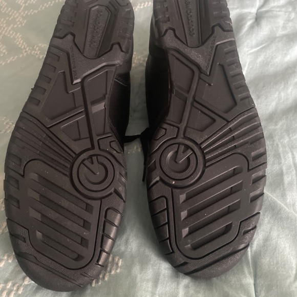 New Balance 550 Black/Black Shoes - Picture 3 of 3